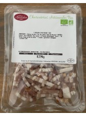 Lardons fumés Bio d'Alsace France-225g